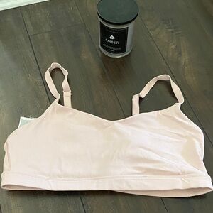 Athleta Light Pink Sports Bra